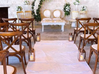 Alfombra color Blanca Renta de Mobiliario y Decoración