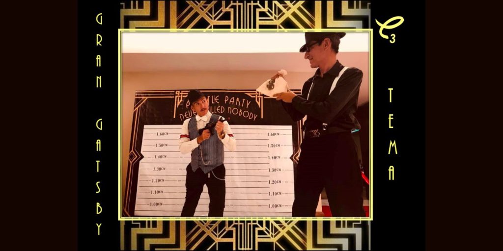 Decoración De Evento Tema “El Gran Gatsby Fabulosos Años 20’S “