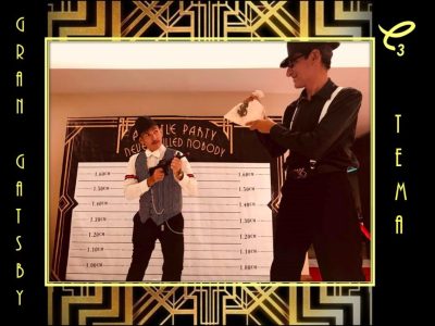 Decoración De Evento Tema “El Gran Gatsby Fabulosos Años 20’S “