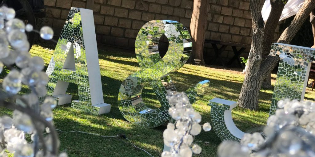 Renta de Letras Gigantes Decorativas