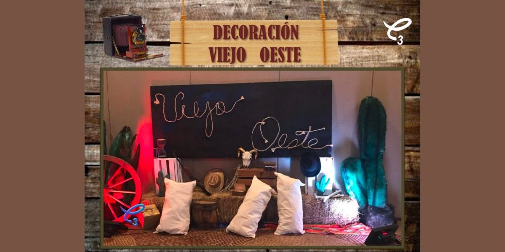 Decoración De Evento Tema “Viejo Oeste”
