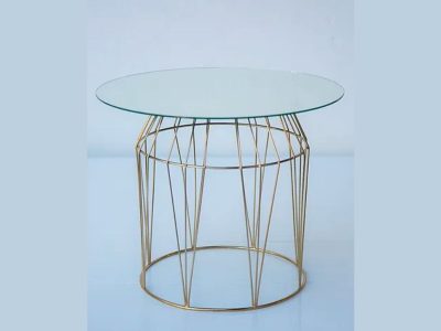 Renta de Base Dorada con Espejo