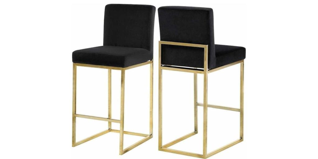 Renta de Banco Alto Negro Terciopelo