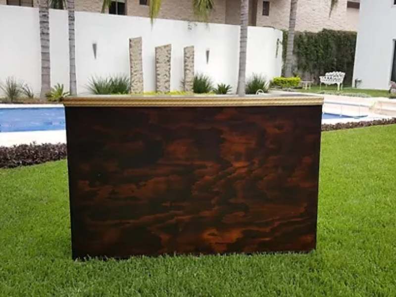 Renta de Barra de Bar Personalizada de Madera