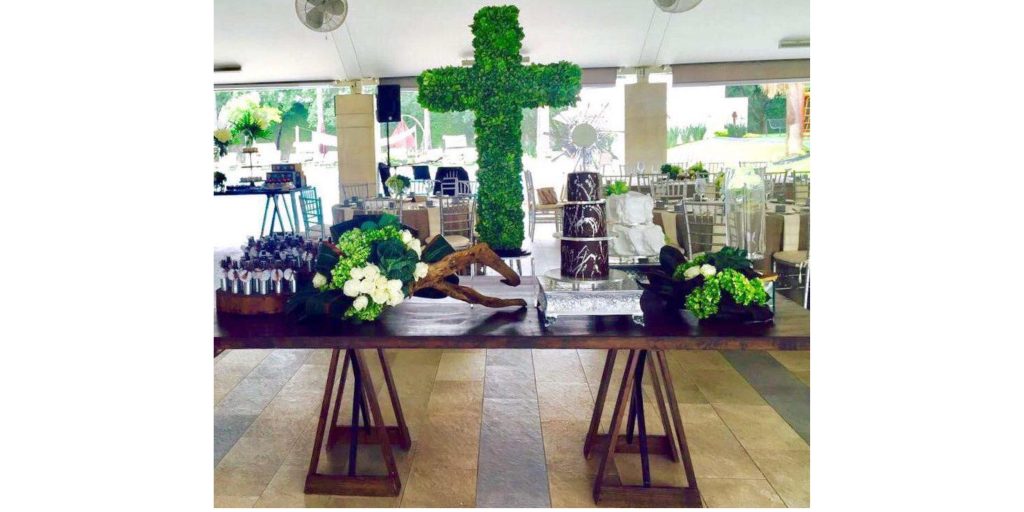 Renta Mesa Rectangular de Nogal