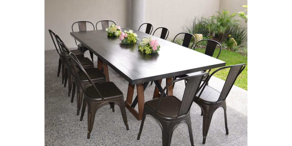 Renta Mesa Rectangular de Nogal