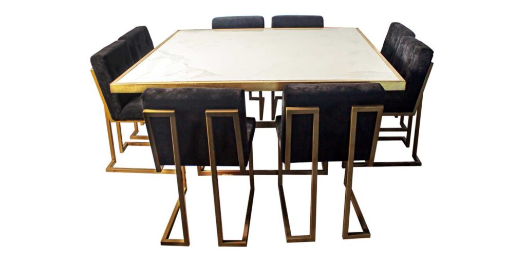 Renta Mesa de Mármol Blanca