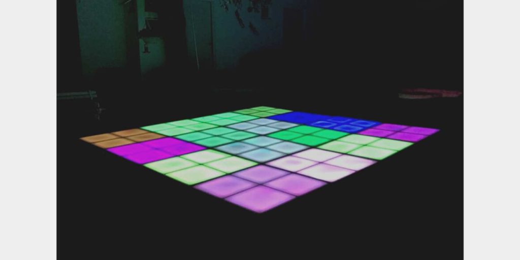Renta de Pista de Baile de Acrílico Iluminada