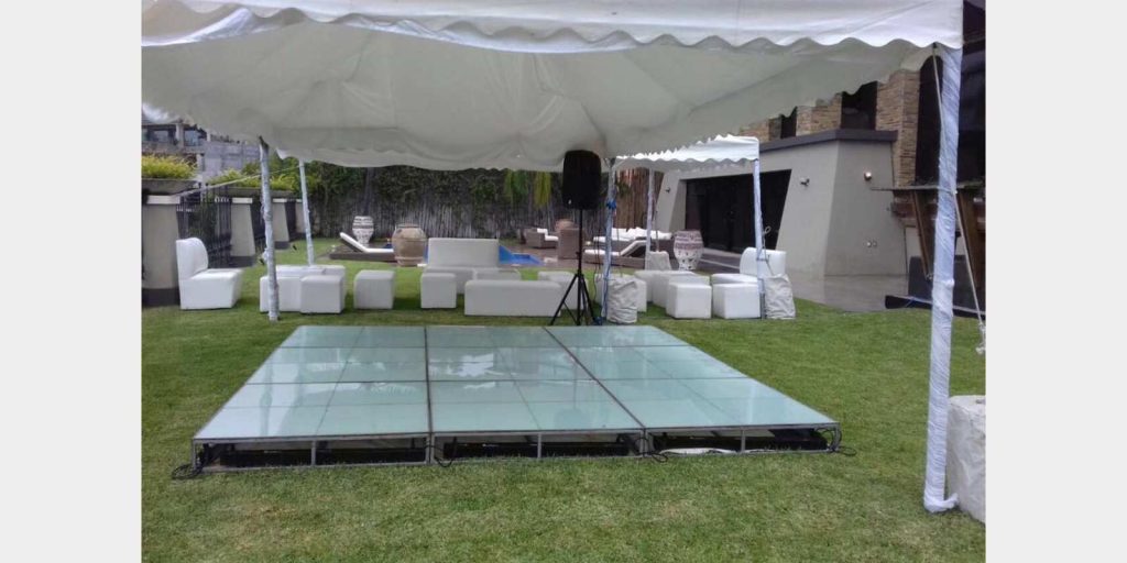 Renta de Pista de Baile de Acrílico Iluminada