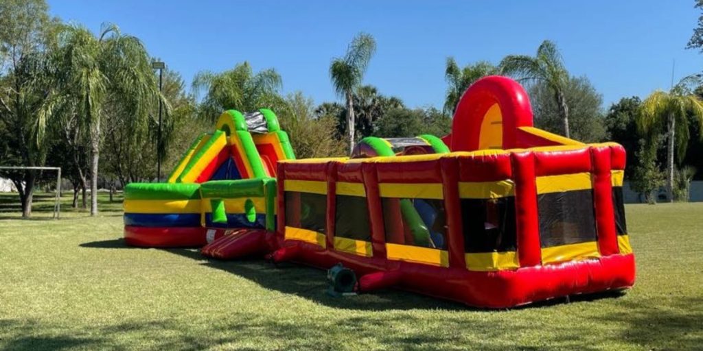 Renta de Inflable Circuito Extremo