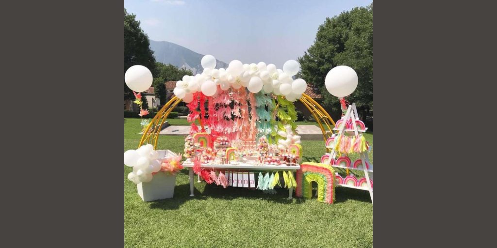 Renta de Mesa para Postres - Estilo Vintage