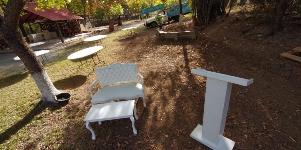 Renta de Mobiliario para Boda Civil