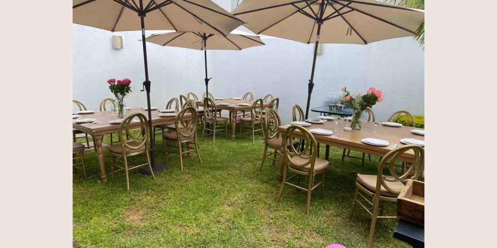 Renta Sombrilla de Jardín