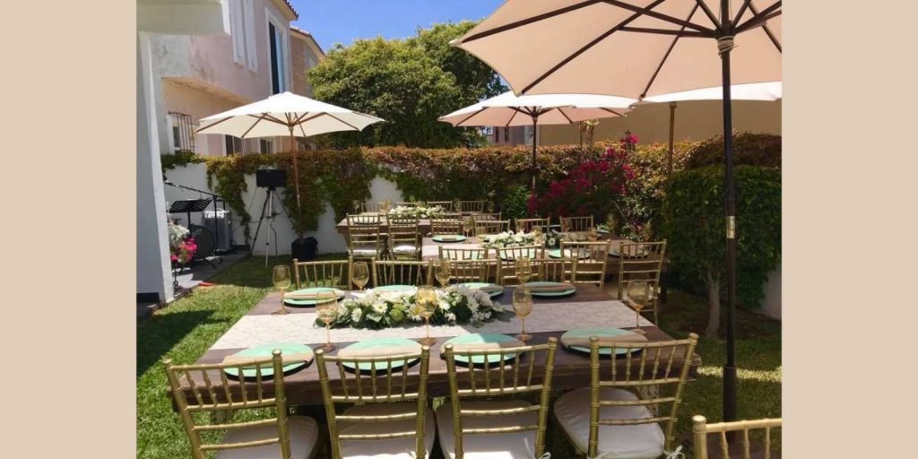 Renta Sombrilla de Jardín