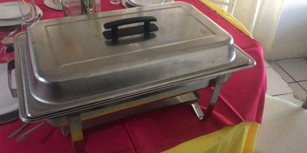 Renta de Calentador de Comida para Buffet con Alcoholes