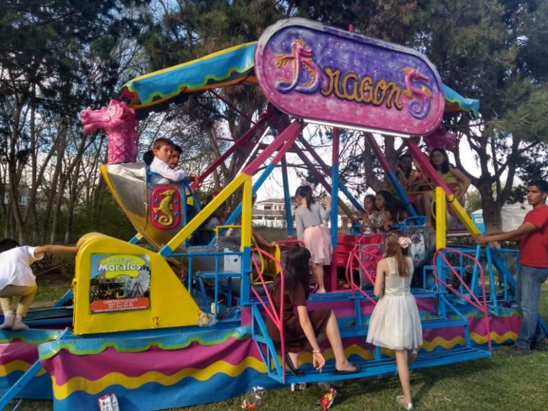 Renta de Juegos Mecánicos para niños Mini Dragón