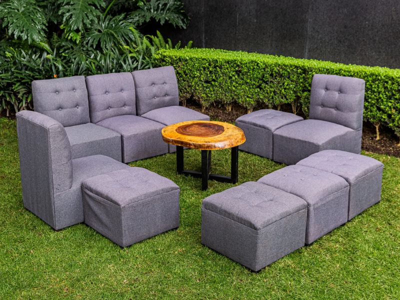 Renta de Mobiliario de Salas Lounge Tipo Ascha