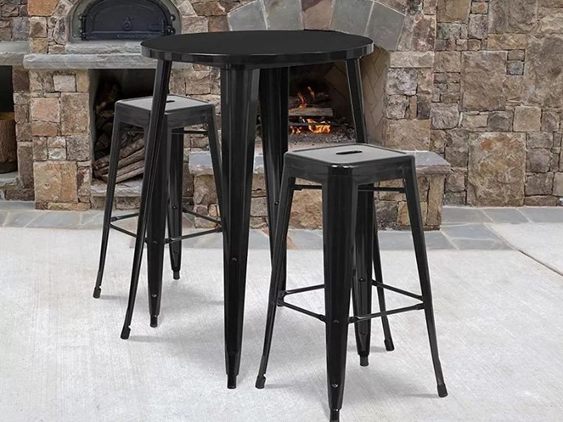 Renta de Mobiliario Tipo Bar Línea Vintage para eventos