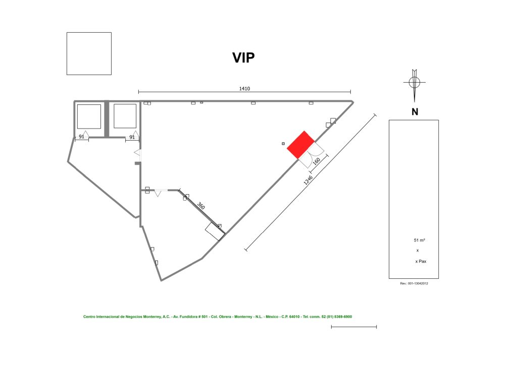 Renta de Salón VIP para conferencias en Cintermex