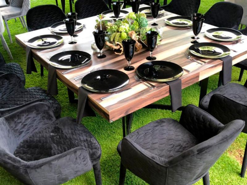 Renta de Sillas Style Di de Media Luna para eventos