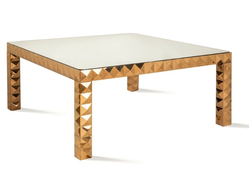 Renta de Mesas de Cristal de Línea Diamante para eventos