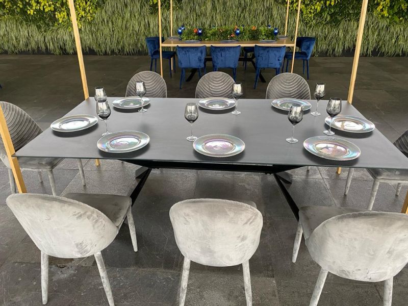 Renta de Mesas de Cristal Línea KSI para eventos