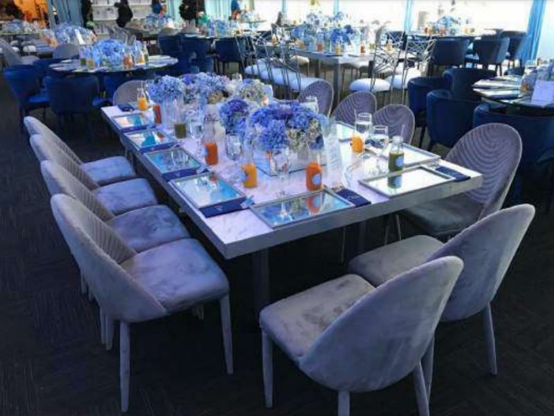 Renta de Mesas Línea Chicago para eventos