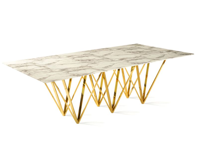 Renta de Mesas de Mármol Línea Kryion para eventos