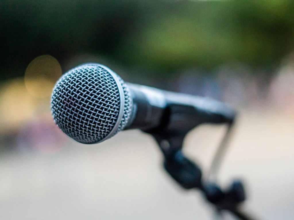 Equipo de audio y escenario