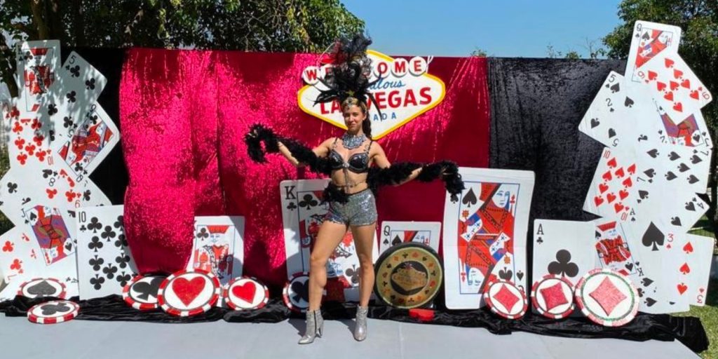 Decoración De Evento Tema “Casino Welcome To Las Vegas”