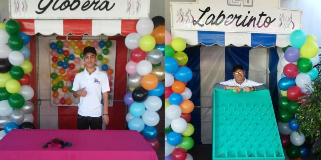 Juego Feria Kermés Temática Colorida