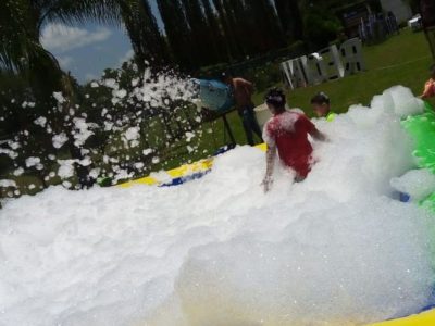 Renta de Alberca con espuma