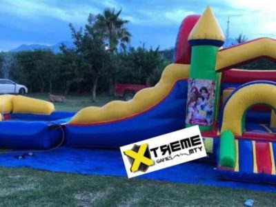 Renta de Castillo Inflable seco o acuático