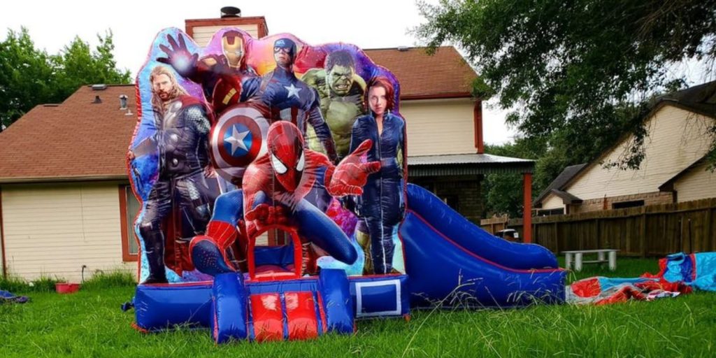 Renta de Inflable de Avengers