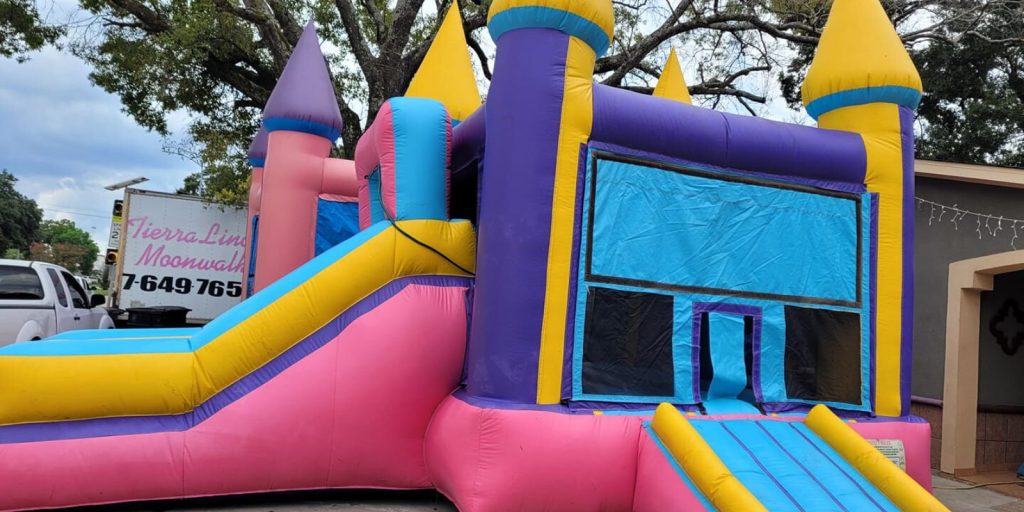 Renta de Inflable Castillo Premium