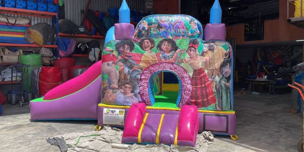 Renta de Inflable con varias temáticas para niñas