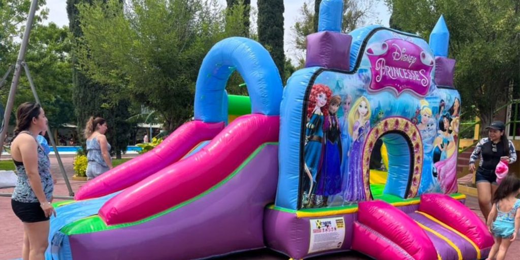 Renta de Inflable con varias temáticas para niñas