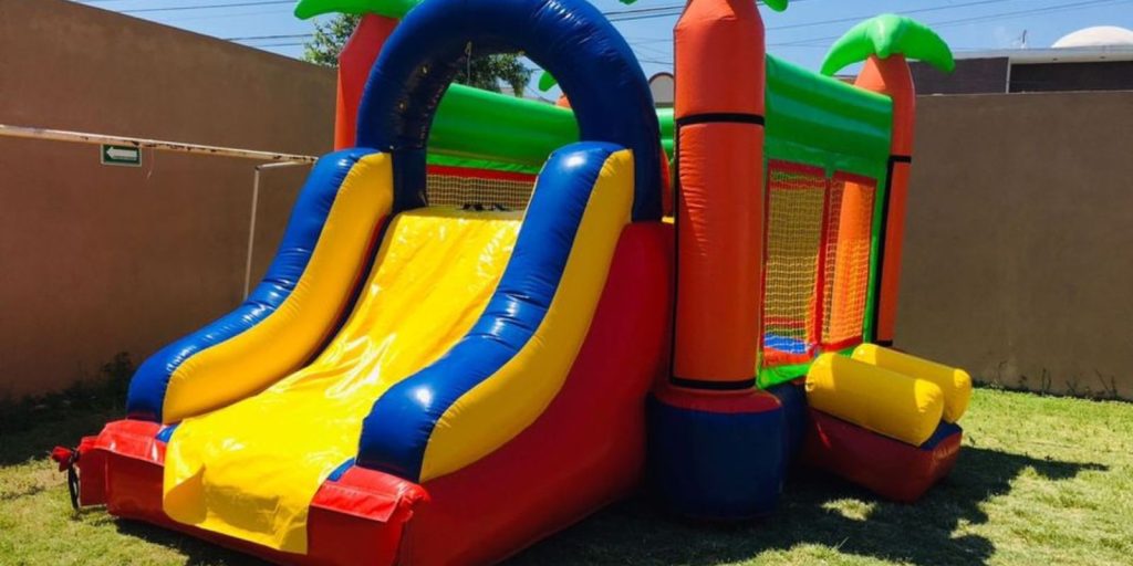 Renta de Inflable con Palmas