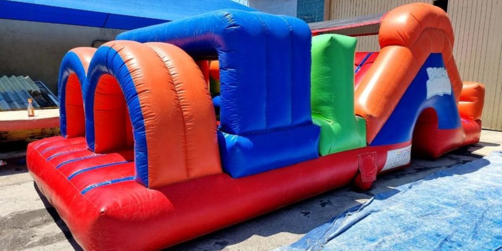 Renta de Inflable Dinamyc Obstáculos