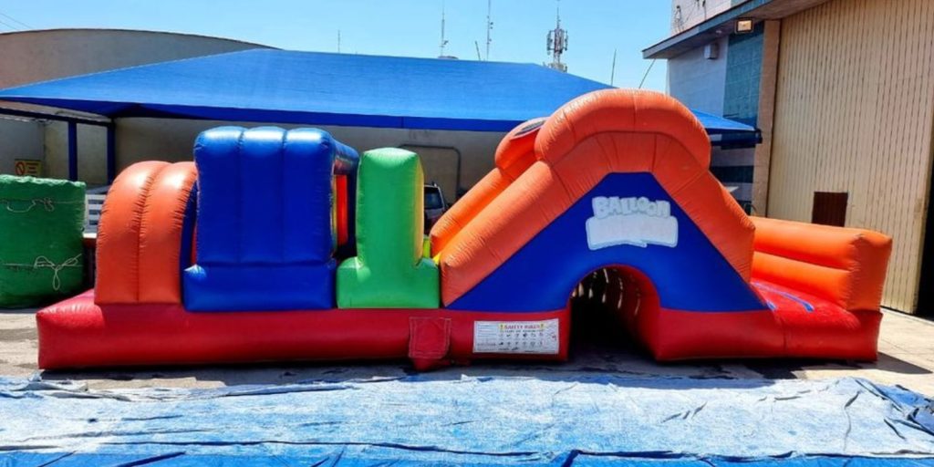 Renta de Inflable Dinamyc Obstáculos