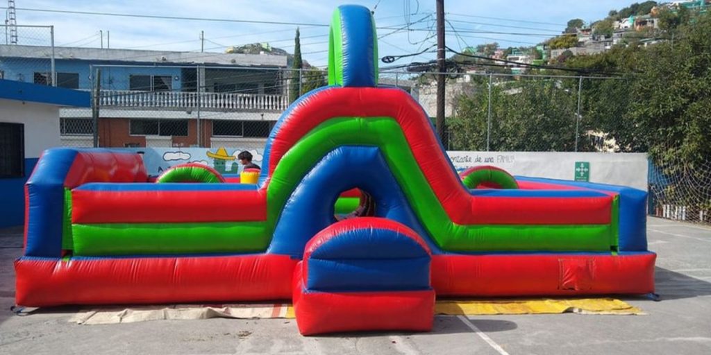 Renta de Inflable Interactivo Mix Red