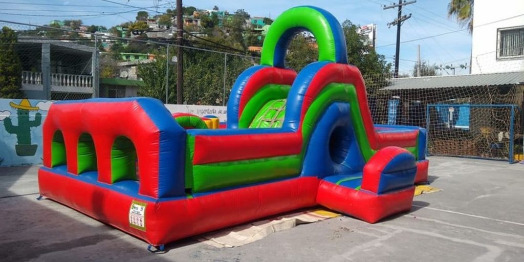 Renta de Inflable Interactivo Mix Red