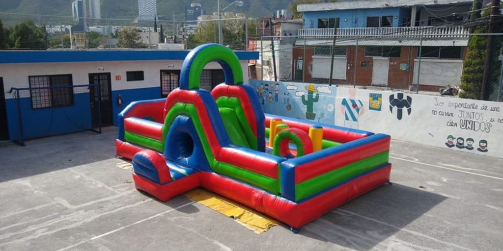 Renta de Inflable Interactivo Mix Red