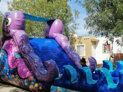 Renta de Inflable Pulpo Acuático