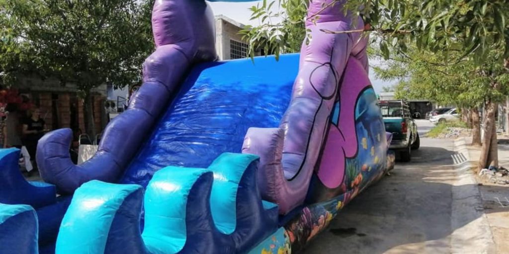 Renta de Inflable Pulpo Acuático