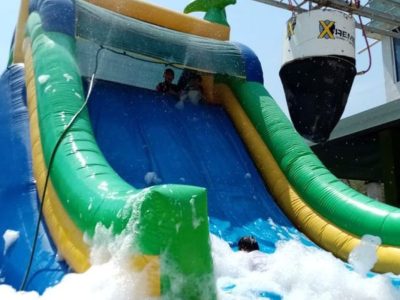 Renta de inflable Tobogán Espuma