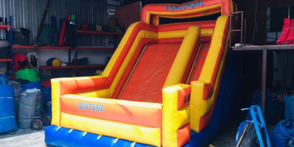 Renta de Tobogán Interactivo en Seco