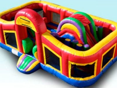 Renta de Inflable con obstáculos Toddler