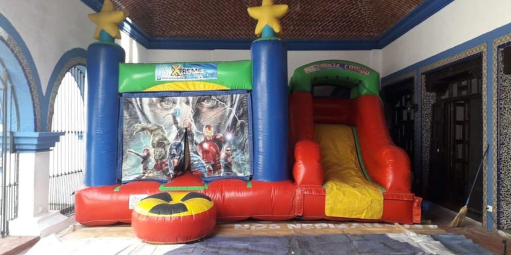 Renta de Inflable Varios personajes