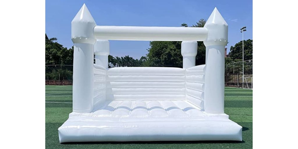 Renta de Inflables Blancos y Rosas
